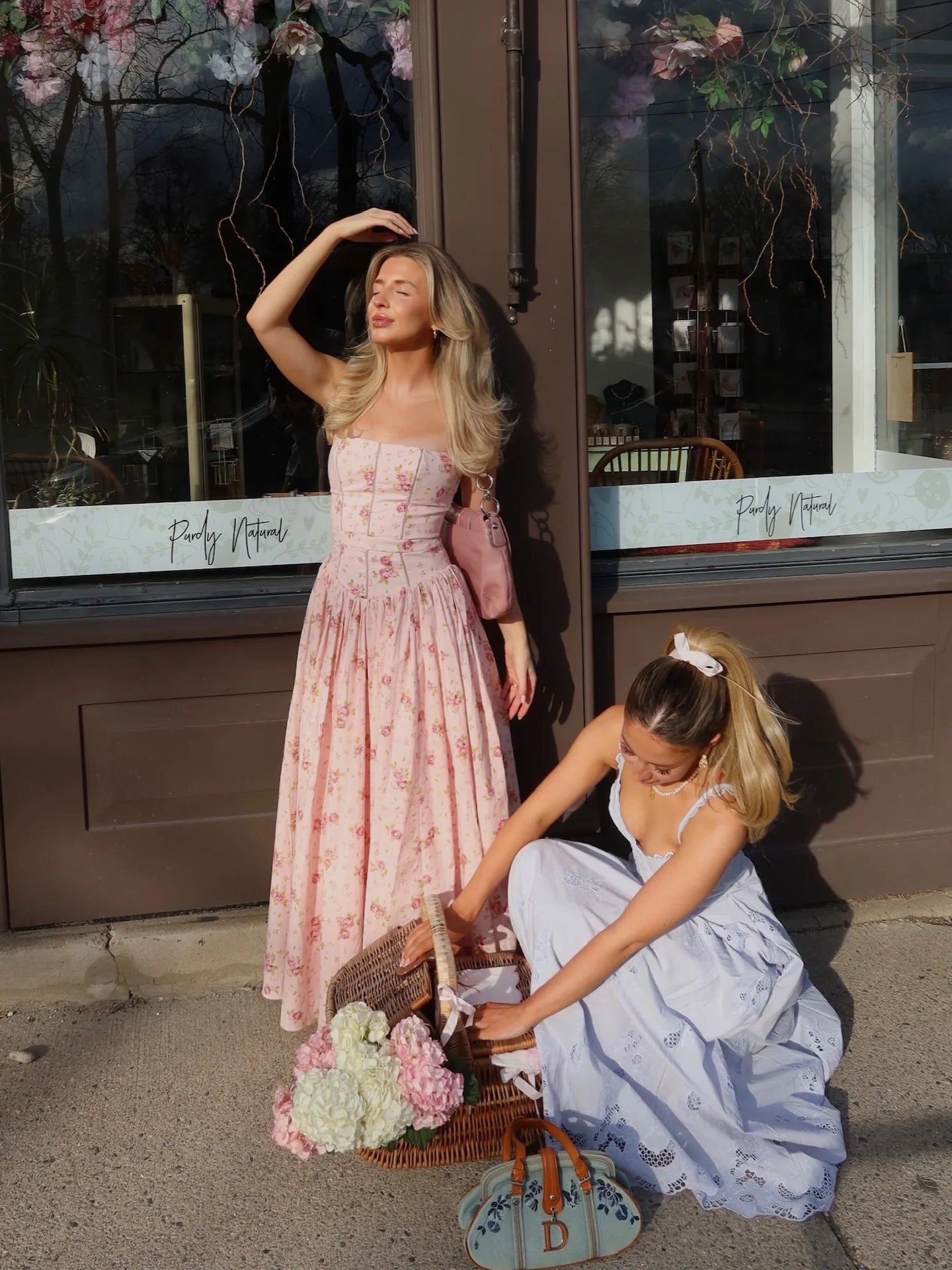 Mingmingxi Women Long Floral Print Spaghetti Strap Maxi Dress Summer Elegant Lace Up Dress Flowy Holiday Party Beach Wear Dress